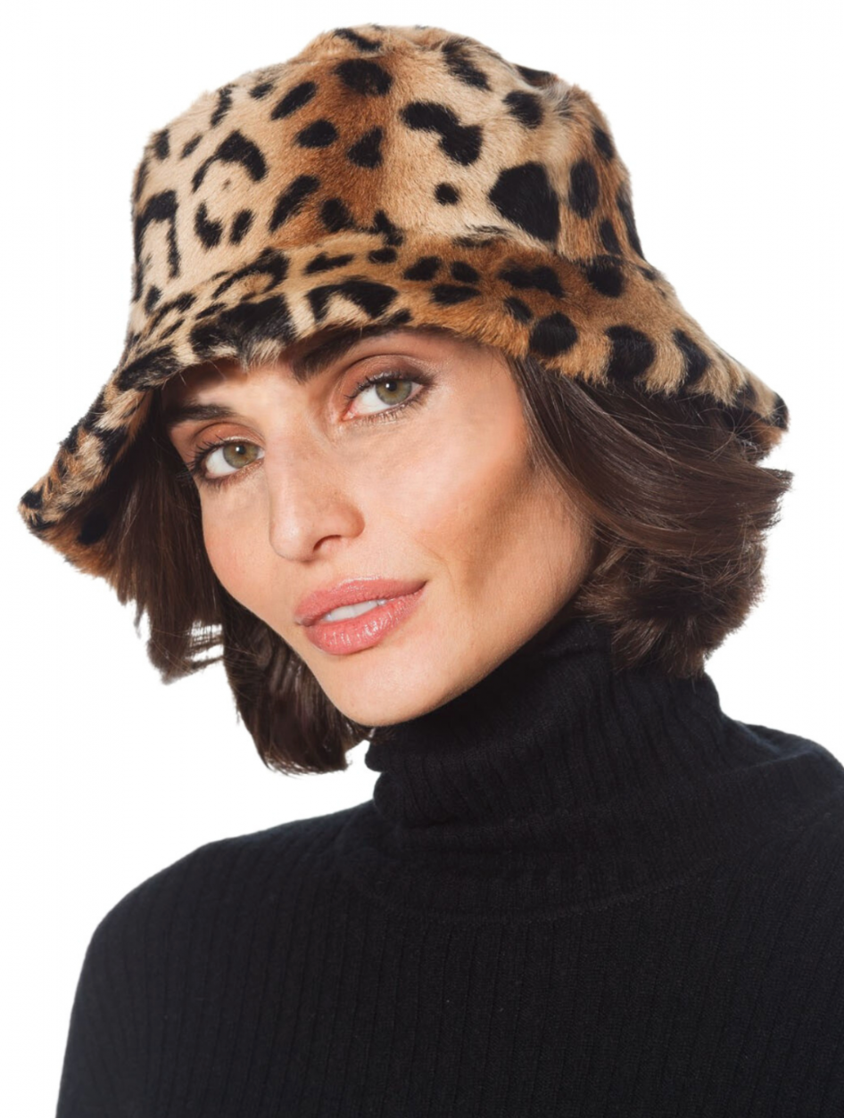 Linda Richards Genuine Kidskin Bucket Hat