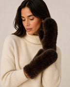 Linda Richards Mink Fur Mittens