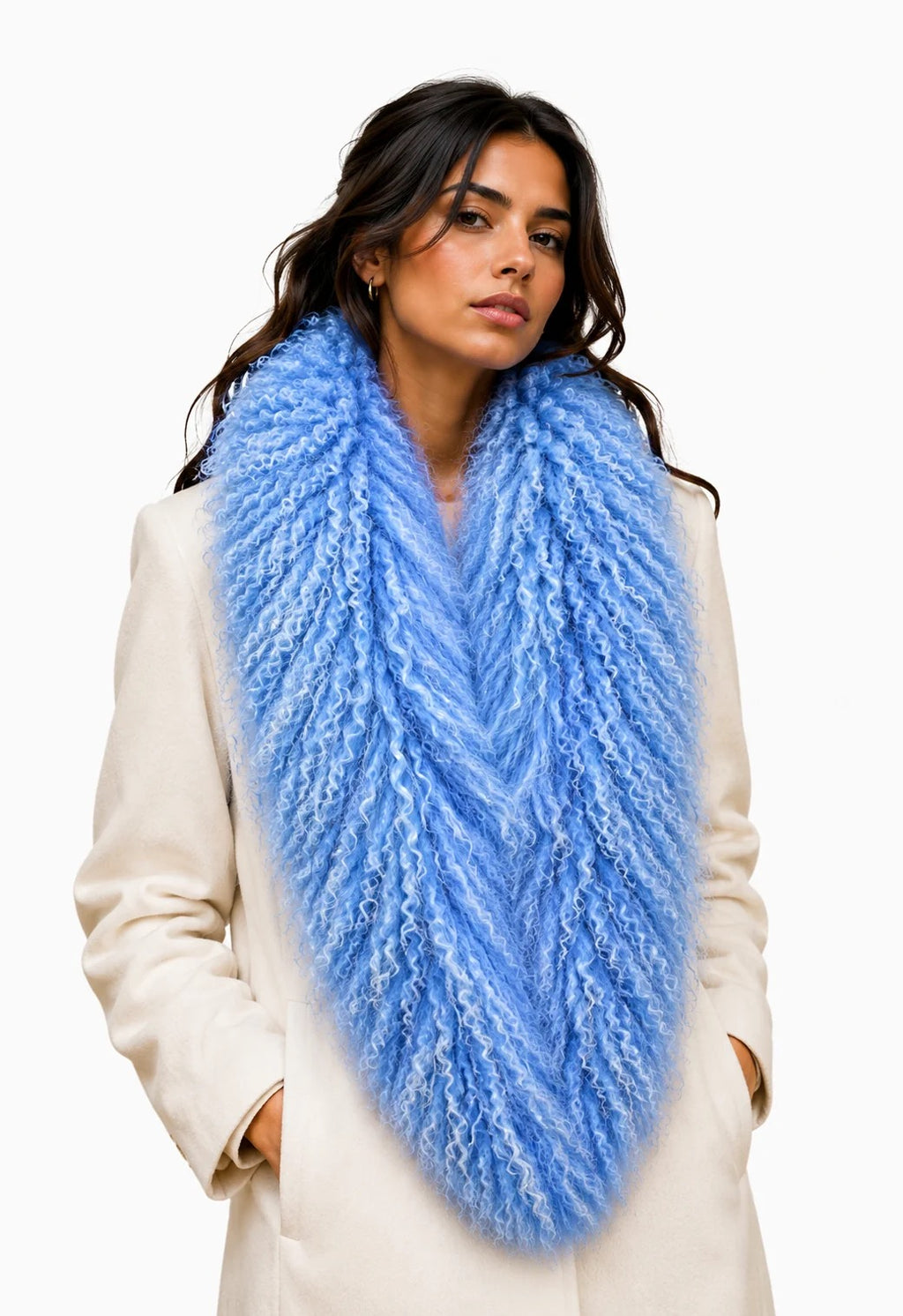 Linda Richards Mongolian Wool Infinity Scarf