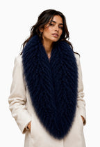 Linda Richards Mongolian Wool Infinity Scarf