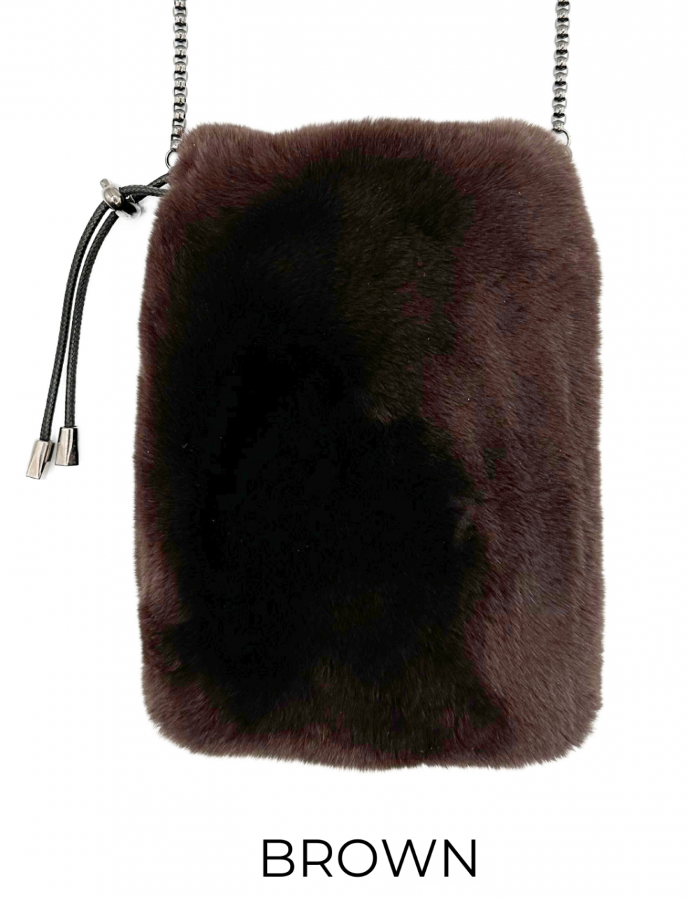 Cross Body Bag, Rex Rabbit Fur - Linda Richards - Style BG958