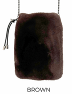 Cross Body Bag, Rex Rabbit Fur - Linda Richards - Style BG958