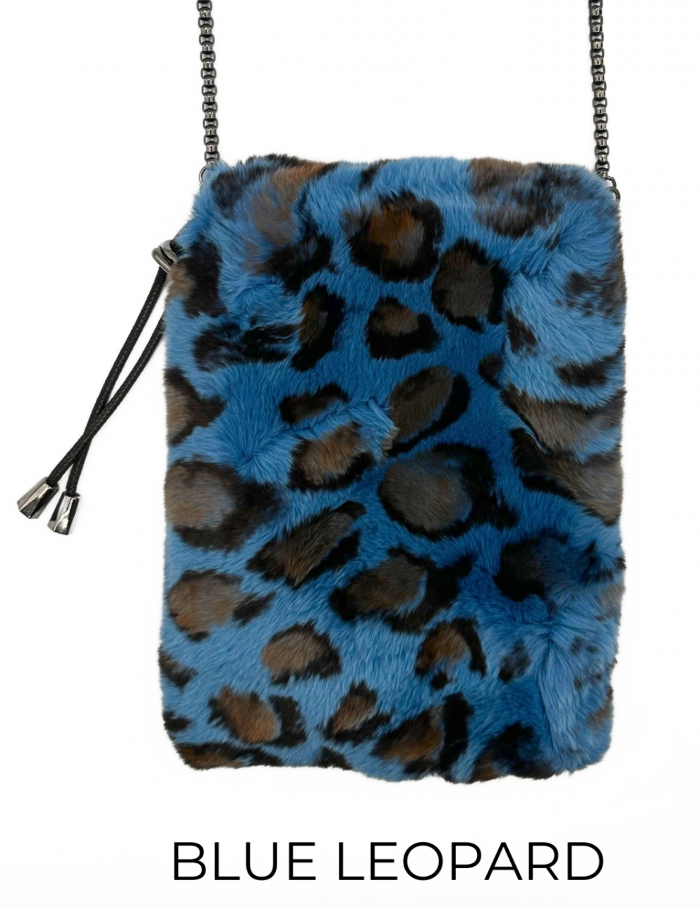 Cross Body Bag, Rex Rabbit Fur - Linda Richards - Style BG958