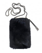 Cross Body Bag, Rex Rabbit Fur - Style BG958