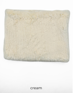 Scarf, Stretchable Infinity Rex Rabbit Fur - Linda Richards -Style RX14