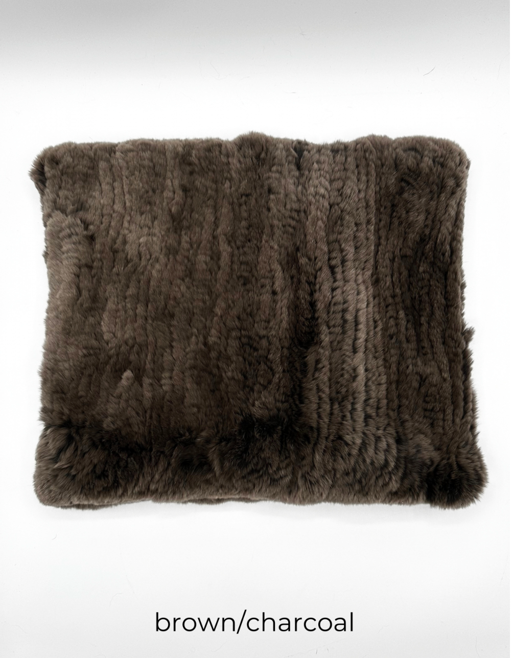 Scarf, Stretchable Infinity Rex Rabbit Fur - Linda Richards -Style RX14