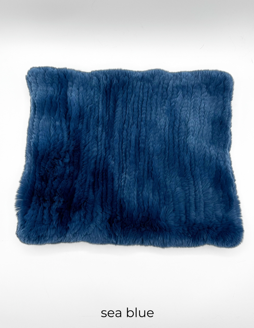 Scarf, Stretchable Infinity Rex Rabbit Fur - Linda Richards -Style RX14