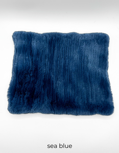 Scarf, Stretchable Infinity Rex Rabbit Fur - Linda Richards -Style RX14