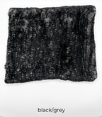 Scarf, Stretchable Infinity Rex Rabbit Fur - Linda Richards -Style RX14