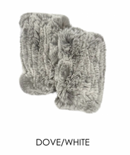 Hand Warmers, Genuine Rex Rabbit Fur, Multiple Colors - Linda Richards - Style  HW01