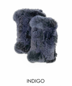 Hand Warmers, Genuine Rex Rabbit Fur, Multiple Colors - Linda Richards - Style  HW01