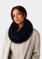 Linda Richards Stretchable Rex Rabbit Fur Scarf