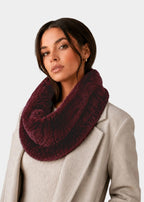 Linda Richards Stretchable Rex Rabbit Fur Scarf