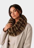 Linda Richards Stretchable Rex Rabbit Fur Scarf