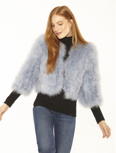 Marabou Feather Bolero from Linda Richards-1