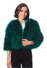 Marabou Feather Bolero from Linda Richards-7