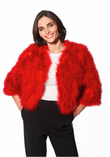 Marabou Feather Bolero from Linda Richards