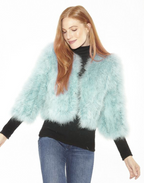 Jacket, Marabou Feather Bolero - Linda Richards - Style FT084