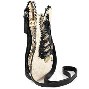 Mary Francis Beaded Fender Guitar Handbag S002