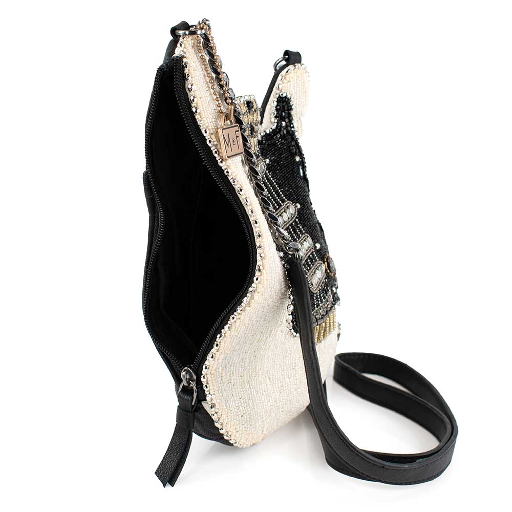 Mary Francis Beaded Fender Guitar Handbag S002