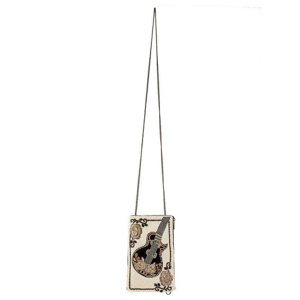 Mary Francis Beaded Guitar Phone Bag S002-138-3