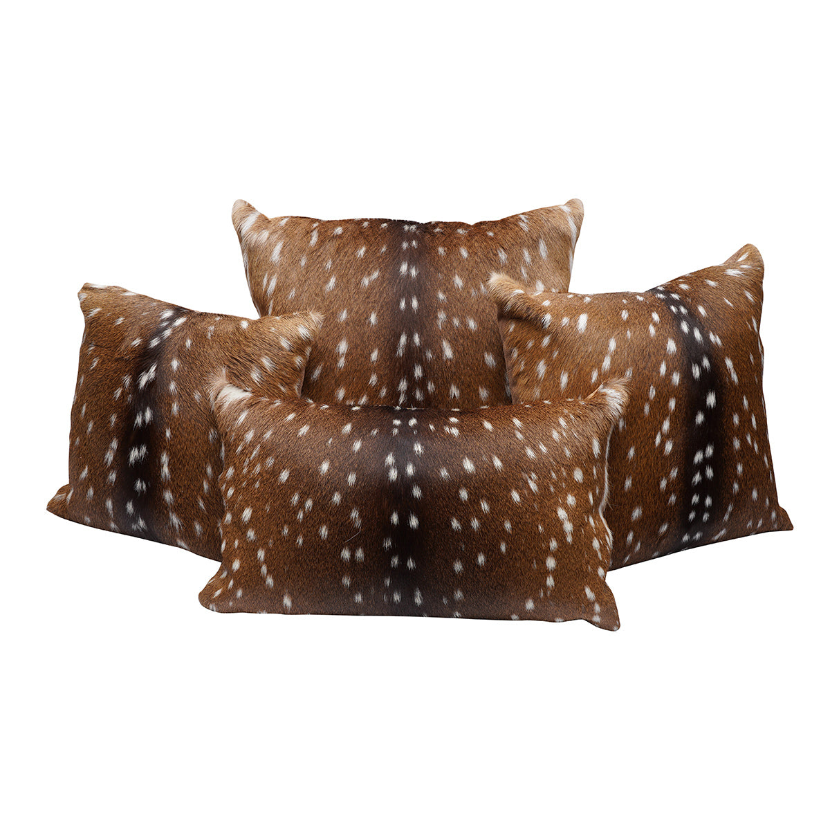 Pillows, Axis Deer Hide, Three Sizes