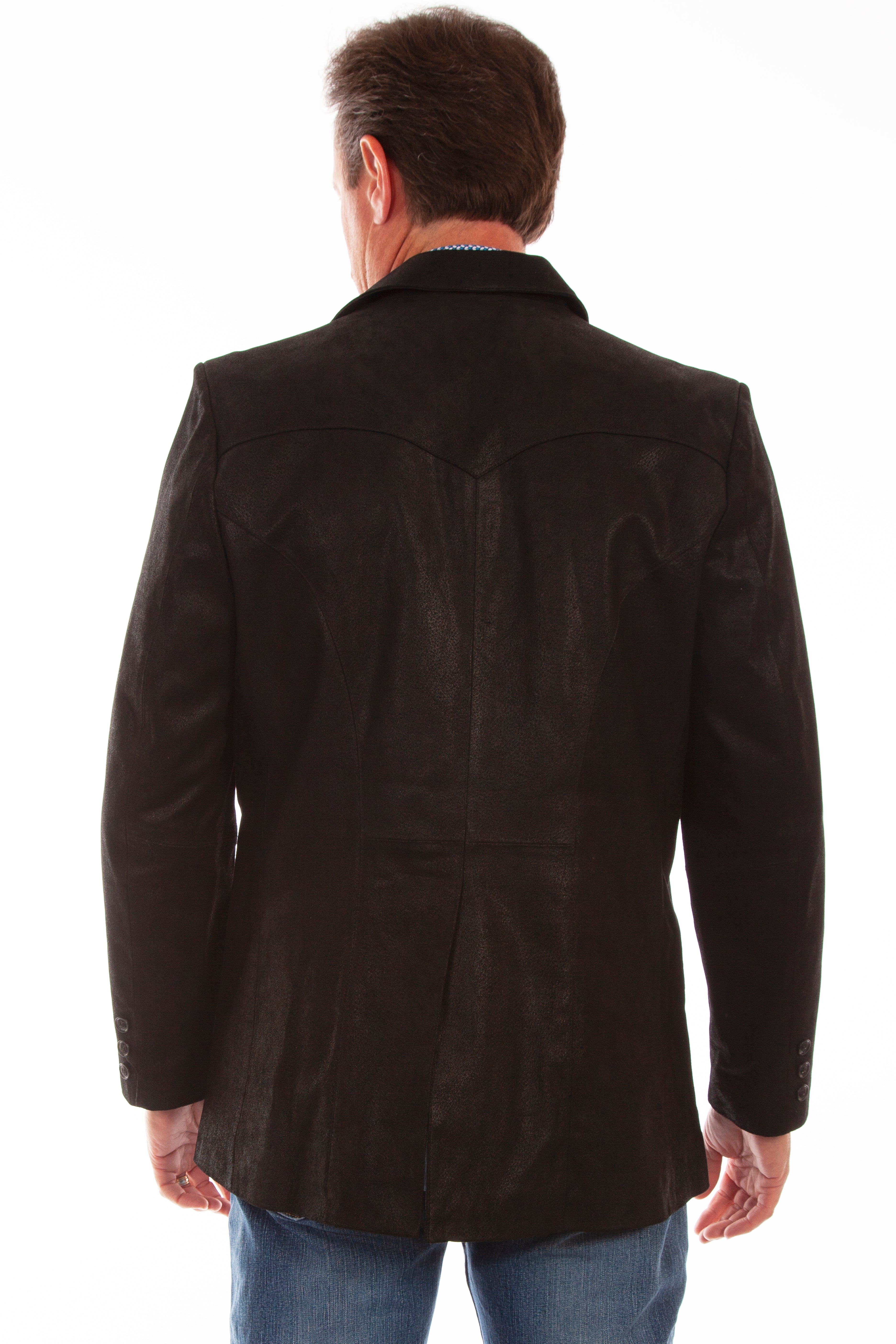Memphis Grand Men's Suede Blazer-5
