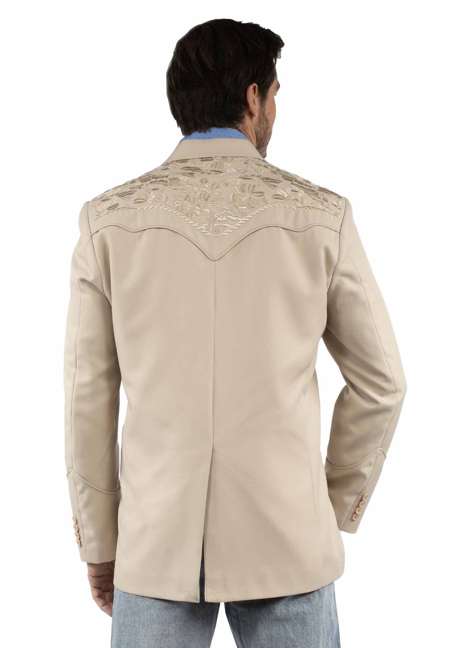 Blazer, Men's Western Embroidered Blazer -Multiple Colors- Style P916