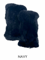 Linda Richards Rex Rabbit Fur Hand Warmers