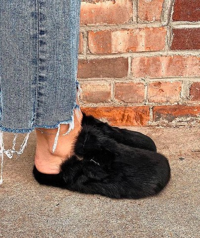 Mink Clog Style Slides MKS03