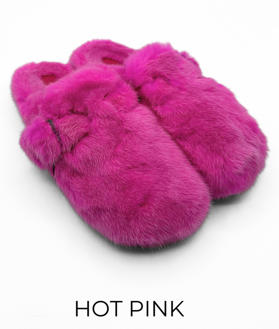Buy Luxurious Comfort Clog Style Mink Slides – Memphis Grand®