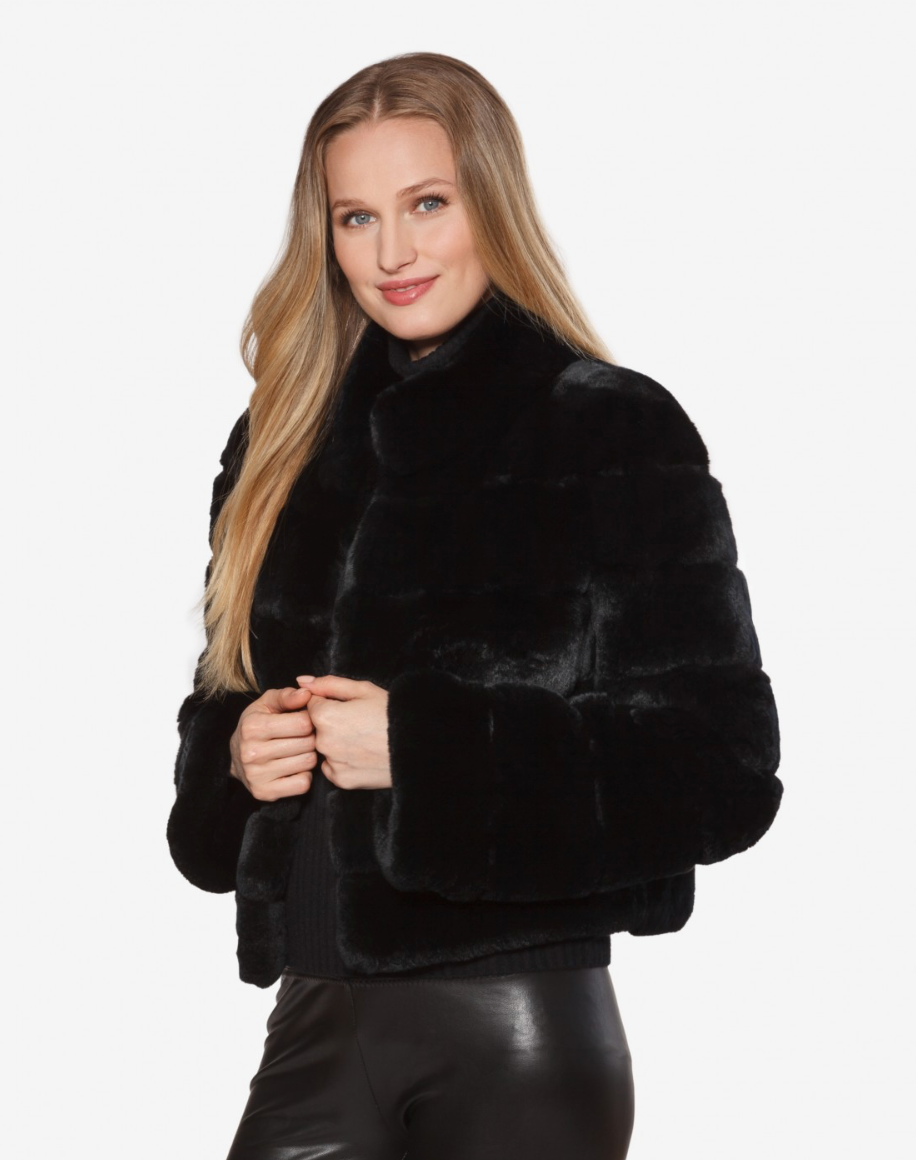 Rex Rabbit Coat by Linda Richards