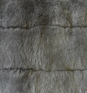 Coat, Genuine Rex Rabbit Fur - Linda Richards - Style RS50