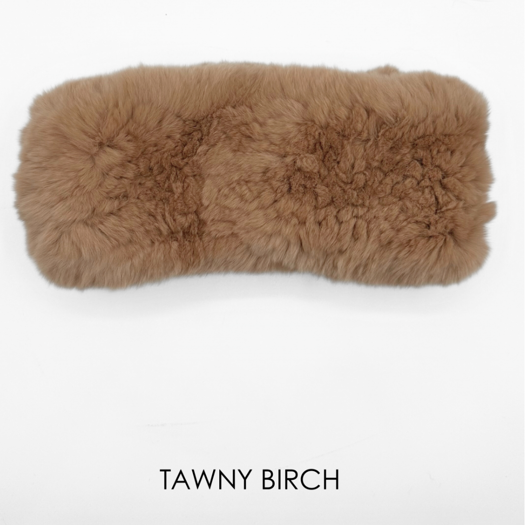 Linda Richards Rex Rabbit Fur Headband