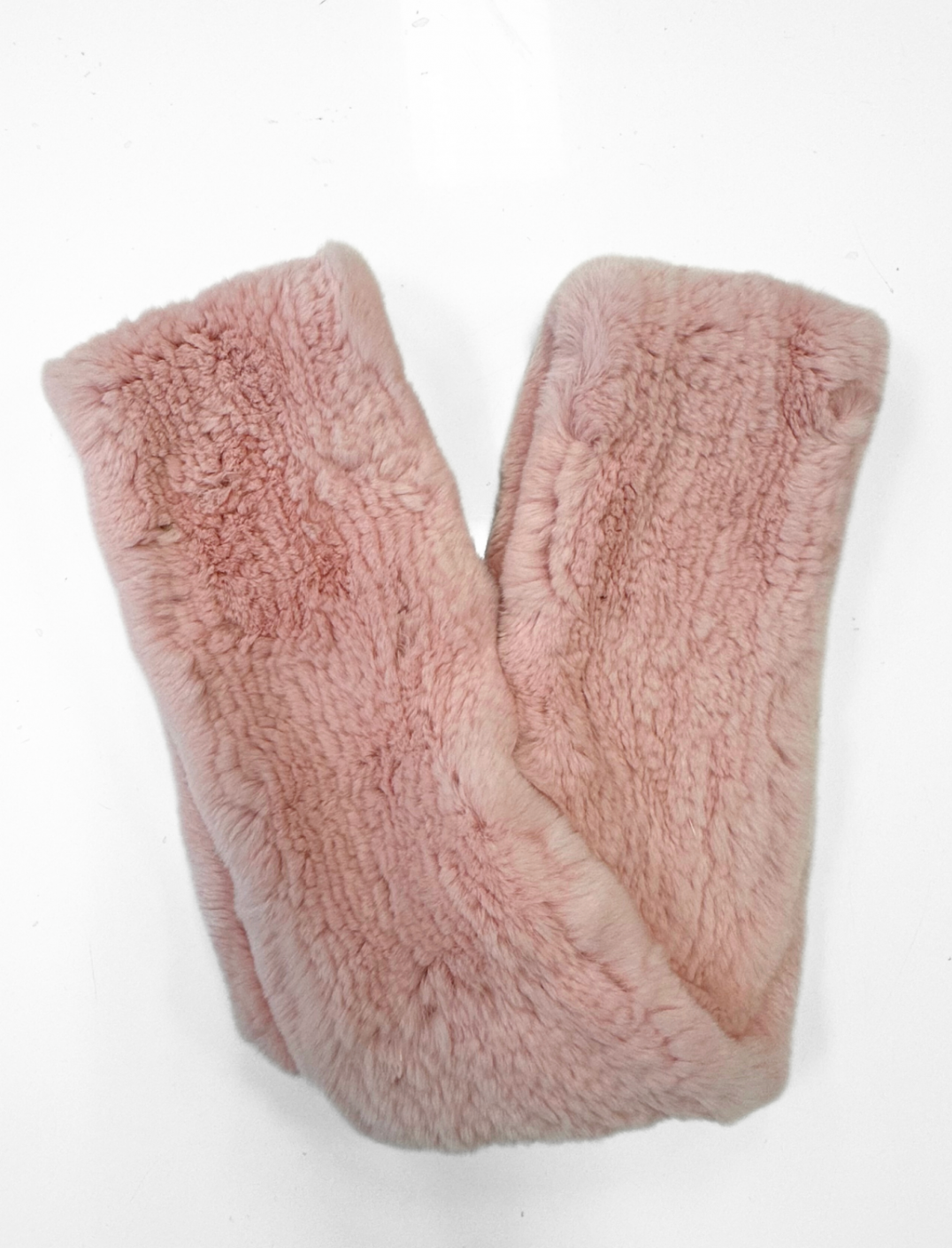 Scarf, Stretchable Infinity Rex Rabbit Fur - Linda Richards -Style RX31