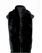 Scarf, Stretchable Infinity Rex Rabbit Fur - Linda Richards -Style IN31