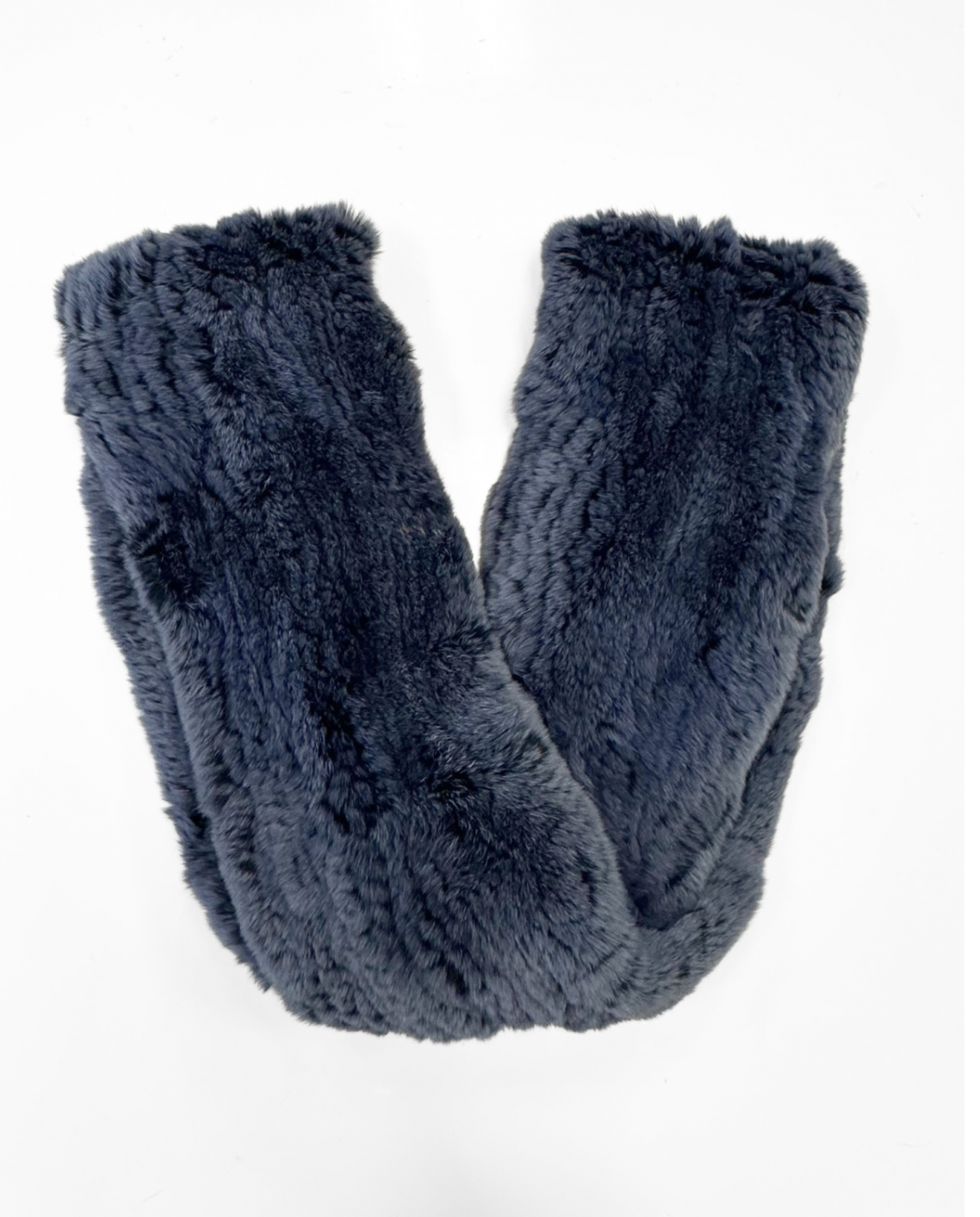 Scarf, Stretchable Infinity Rex Rabbit Fur - Linda Richards -Style RX31