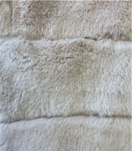 Coat, Genuine Rex Rabbit Fur Bracelet Sleeve - Linda Richards - Style RS50B