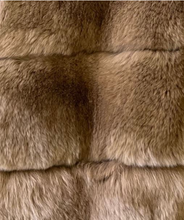 Coat, Genuine Rex Rabbit Fur Bracelet Sleeve - Linda Richards - Style RS50B