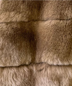 Coat, Genuine Rex Rabbit Fur Bracelet Sleeve - Linda Richards - Style RS50B