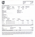 UPS Duty Charges