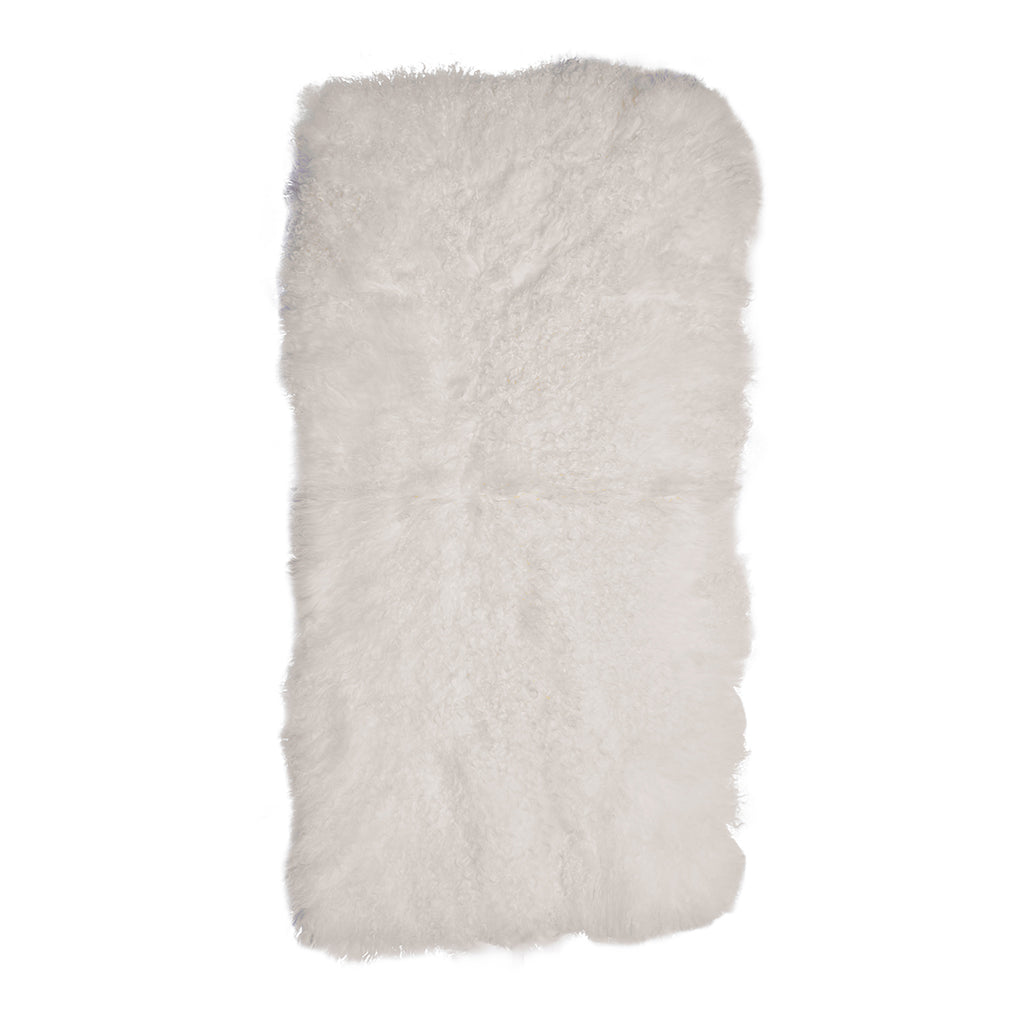 Tibetan Lamb Throw Rug by Memphis Grand