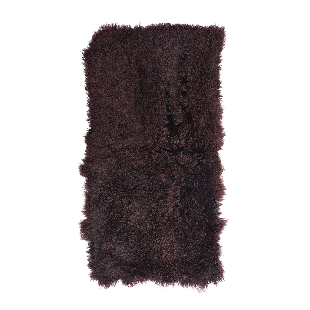 Tibetan Lamb Throw Rug by Memphis Grand