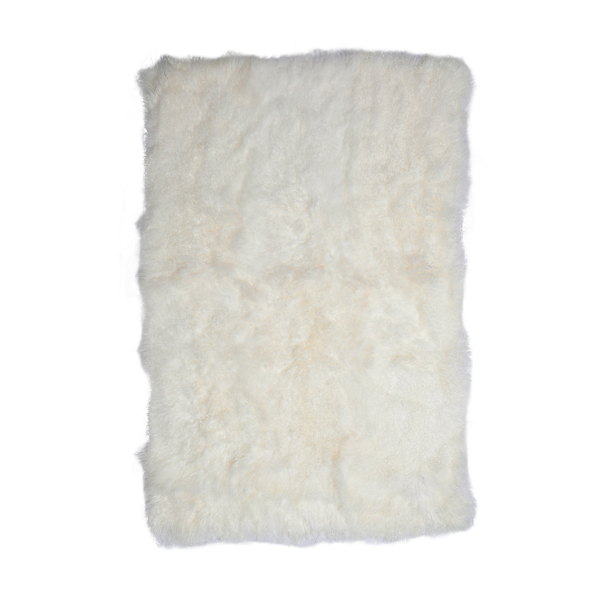Tibetan Lamb Throw Rug by Memphis Grand