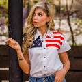 Memphis Grand Stars & Stripes Blouse