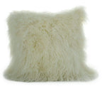 Pillows, Genuine Tibetan Lamb, Multiple Colors & Sizes