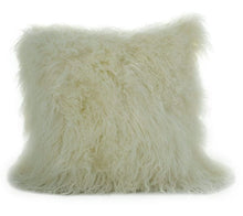 Pillows, Genuine Tibetan Lamb, Multiple Colors & Sizes