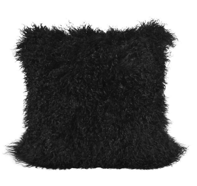 Pillows, Genuine Tibetan Lamb, Multiple Colors & Sizes