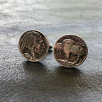 Cuff Links, Buffalo Nickels
