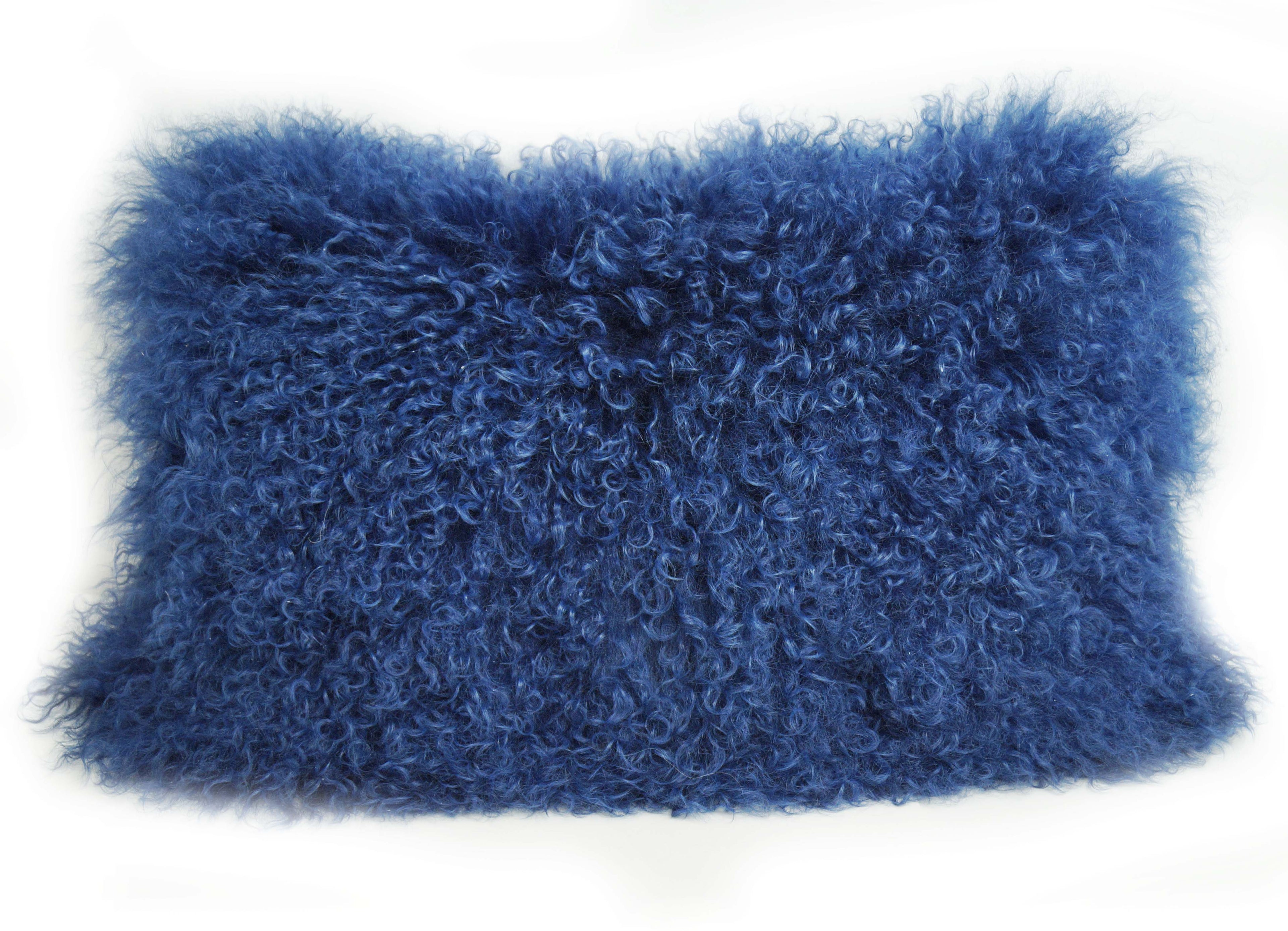Pillows, Genuine Tibetan Lamb, Multiple Colors & Sizes